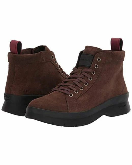 Cole Haan Men s Pinch Utility Chukka Boot Water Proof Fashion Dark Brown SZ 13