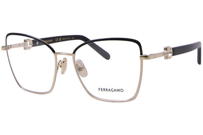 Salvatore Ferragamo SF2223N 703 Eyeglasses Women's Gold