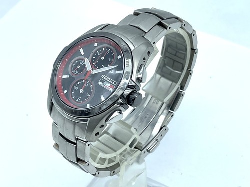 RARO SEIKO IGNITION HONDA RACING TEAM F-1 EDIZIONE LIMITATA Cronografo Uomo 7T92 - Foto 3 di 18