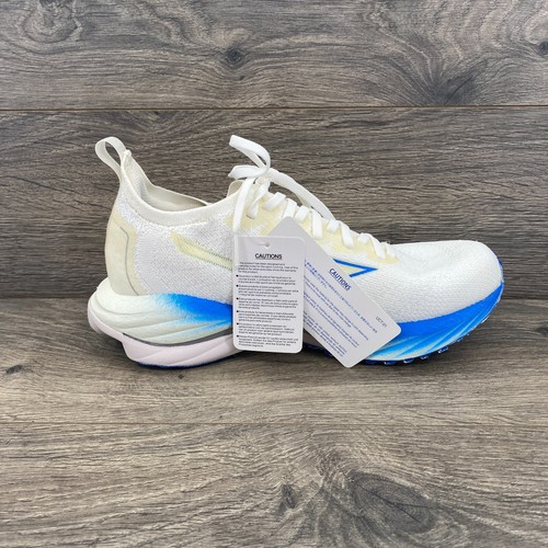 Mizuno Wave Neo Wind Running Sneakers Women's Size 8.5 White Blue J1GD227821 - Picture 6 of 10