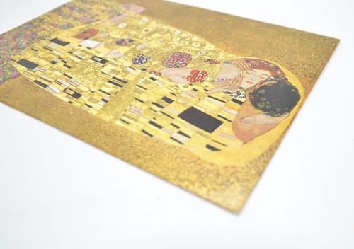 Gustav Klimt The Kiss, Limited Edition Print, Unused Card - Picture 2 of 3