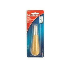 Nicholson File Handle Slim, Taper, Wooden 3-3/4 "