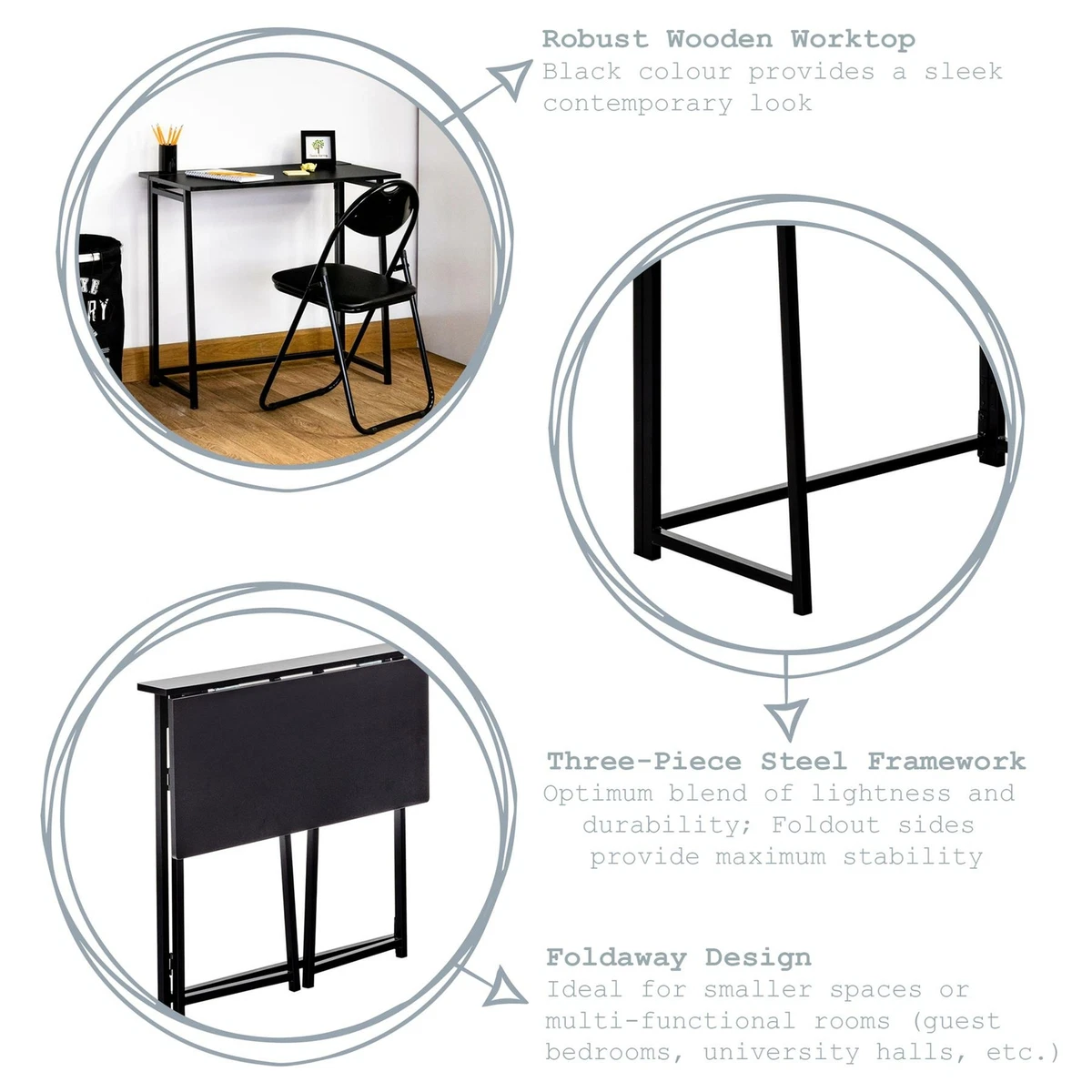 Walmart folding computer table deals