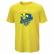 MLS Montreal Impact Boys Outerstuff "Neon Collecton" Performance Tee, Neon Ye...