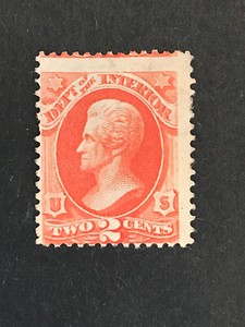 SCOTT OFFICIAL #O16 MINT N/G CAT $70