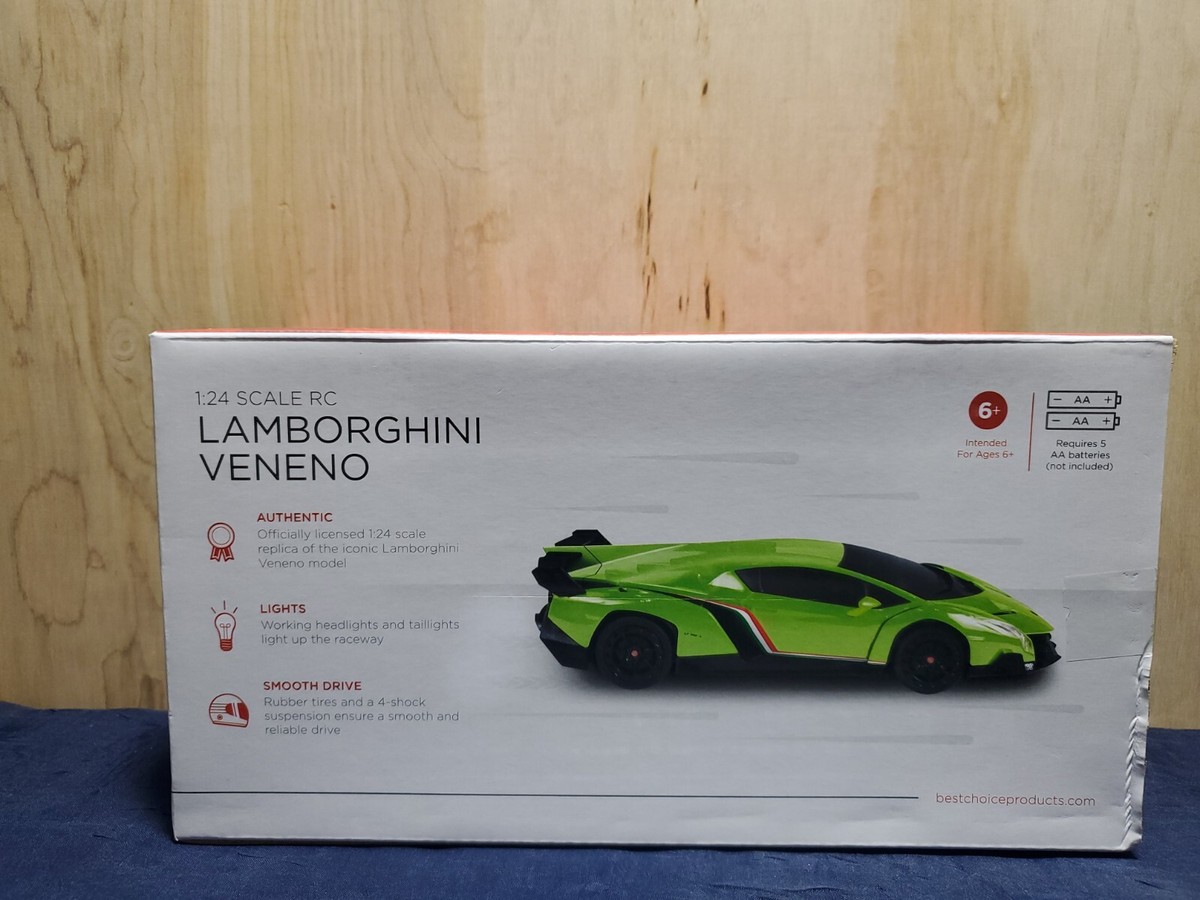 Best Choice Products RC Lamborghini Veneno Sport Racing 1:24 Scale