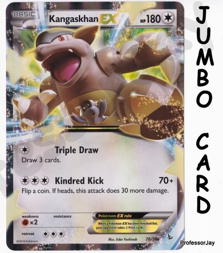 Pokémon Go Karten Bw XY Sm Jumbo Übergroße V Star Max GX Ex Holos Promos TCG - Picture 14 of 80