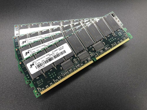 2GB Kit - 4x 512MB DDR PC1600R CL2 ECC Memory RAM Module