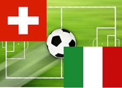 UEFA EURO M38  1/8 Finale  Schweiz : Italien  Schweizer Sektor Sitzplätze Kat3 - Bild 1 von 2