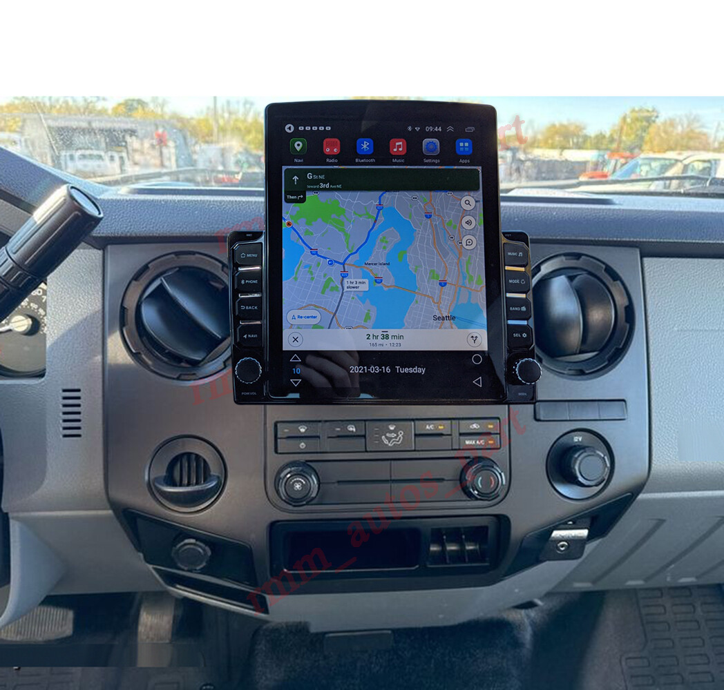 Vorally 9.7" Android 13 CarPlay Stereo For 2011-2016 Ford F-250 F-350 Super Duty - GPS, Backup Camera