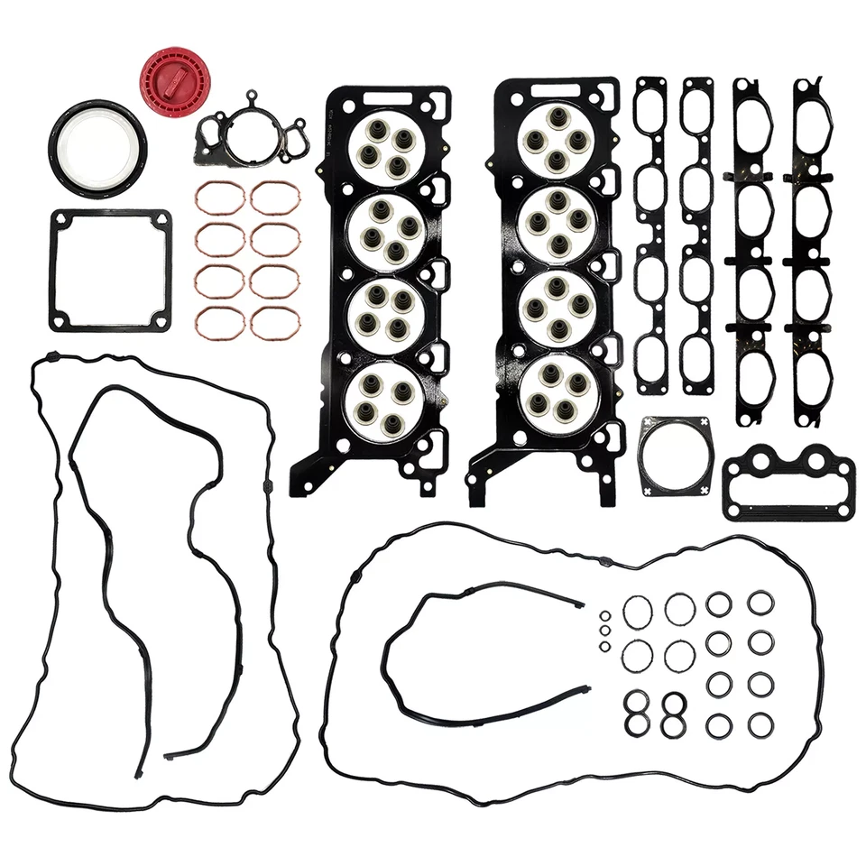 For 2005-2009 Land Rover 4.4L 448PN Head Gasket Set Piston Set Timing Chain Kit - Image 3 of 4