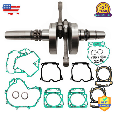For Can am 800 Crankshaft with Complete Gasket 420219665 BRP Renegade Bombardier