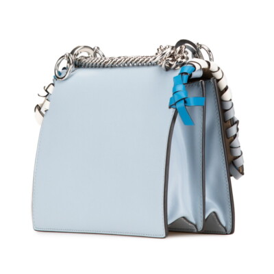 フェンディ レザー カン I ミニ リボン 2way バッグ 8MO381 FENDI Canai Mini Ribbon Chain Shoulder Bag Handbag 8MO381