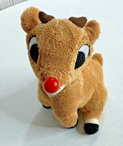 singing reindeer toy