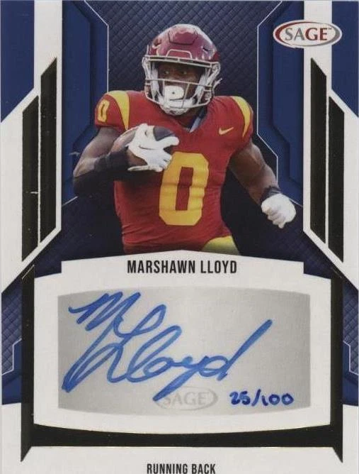 2024 SAGE HIT Low Series Marshawn Lloyd #A-ML