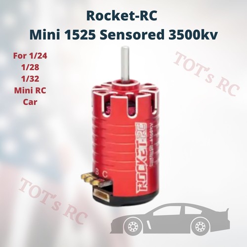 Surpass Hobby Rocket-RC Mini 1525 Sensored Brushless Motor 3500kv 6800kv Mini Z - Picture 2 of 19