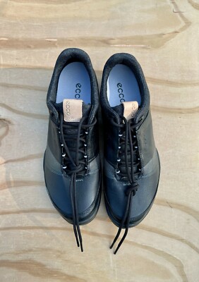 ECCO Biom Hybrid 3 Gore-Tex Golf Shoes Lace Up Men's  Size US 7 Black/Silver