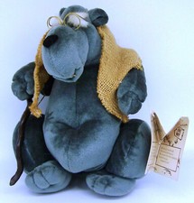 VINTAGE 8.5" METHUSELAH HEARTLINE OVER THE HILL GRANNY BEAR PLUSH ANIMAL 1987