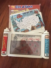 Ohio Art Etch A Sketch Activity Center Scroll For 10 Games AND Games And Puzzles