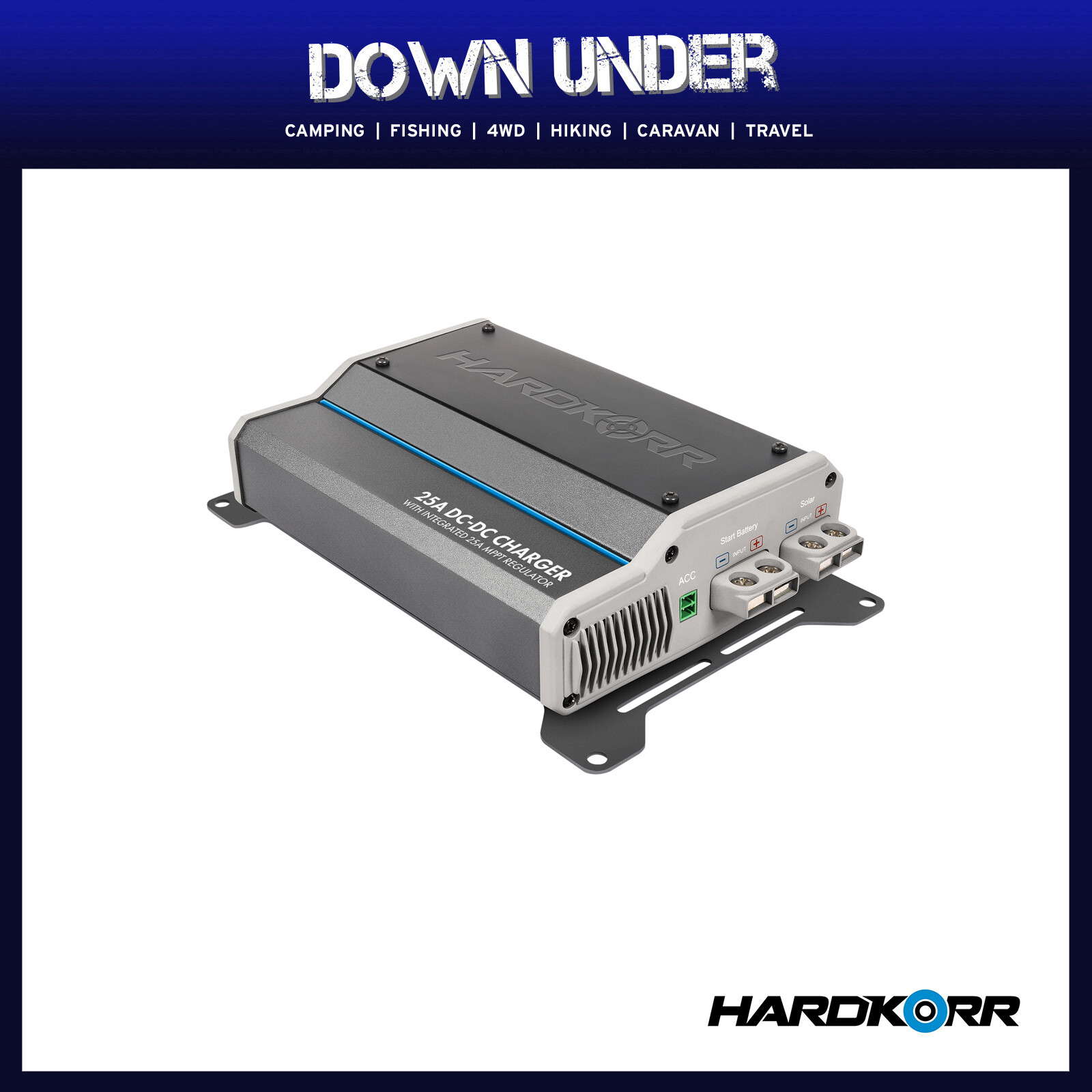 Hard Korr 25A DCDC Battery Charger With MPPT Solar Regulator eBay