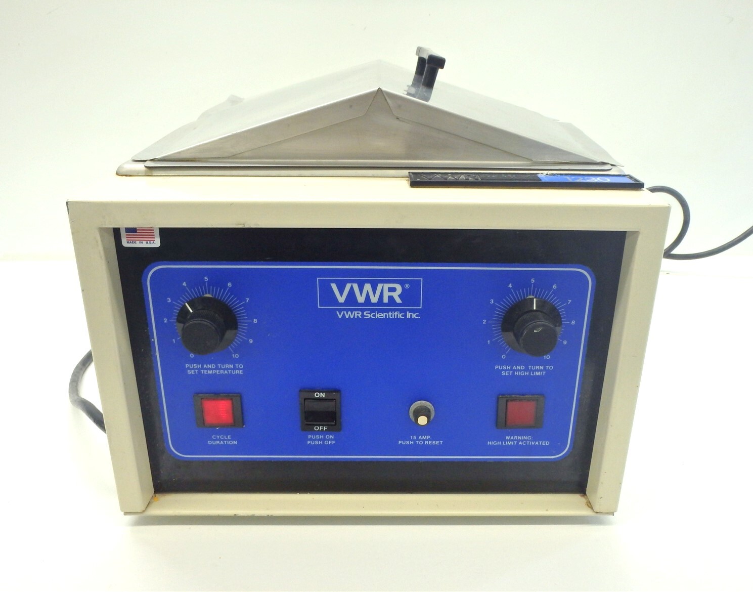 VWR Scientific ShelLab 1230 Heated Laboratory Water Bath eBay