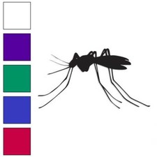 Mosquito Insect Pest, Vinyl Decal Sticker, Multiple Colors  Sizes 2899