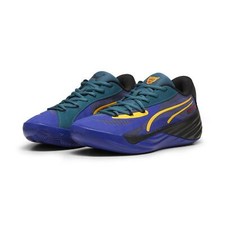 310387-01 Puma All-Pro Nitro Crowd Craze Lapis Lazuli Cold Green Puma Men's