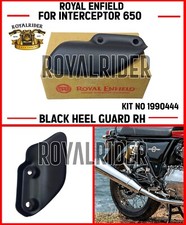 Royal Enfield "HEEL GUARD RH" BLACK For INTERCEPTOR 650