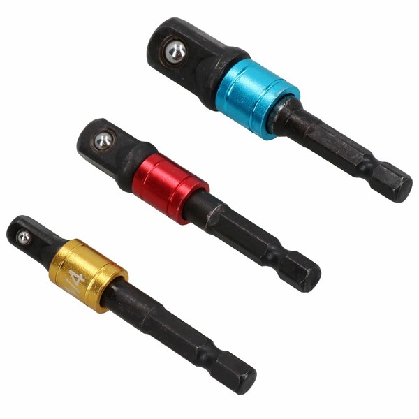 "Impact Power VerläNgerungsstange Innensechskant SteckschlüSsel Adapter 1/4\" 3..."-image