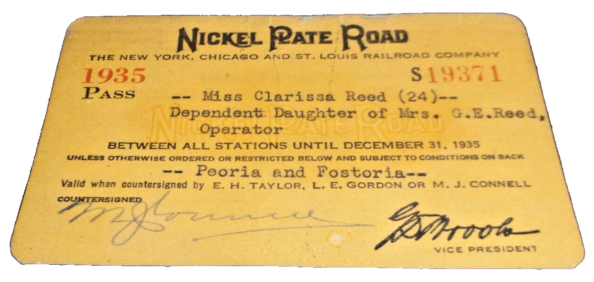 December 1902 timetable NY, Chicago and St Louis RR (Nickel Plate) December 1902 timetable NY, Chicago and St Louis RR (Nickel Plate)