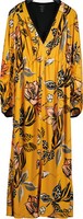 Marc Cain Damen Kleid Gr. 38 / N3 Orange-Bunt