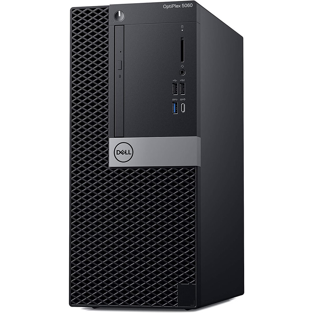 Dell Desktop Computer Tower Intel Processor 8GB RAM 500GB HDD Windows 11 WiFi