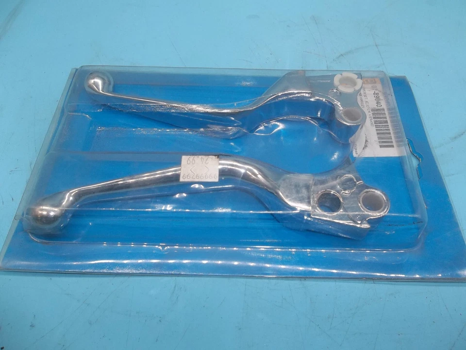 Juego de palancas cromadas Harley Emgo 99-03 Dyna/97-98 FLST/80-03FLT nuevas (PV-49) Foto 4 de 4