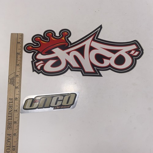 Jnco Stickers LOT of 2 Old School Raver Dance EDM Crown Festival Graffiti DnB - Picture 8 of 12