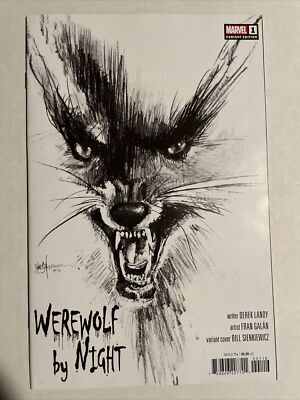 Werewolf By Night #1 (Marvel, 2023) 1:25 SIENKIEWICZ VARIANT NM-