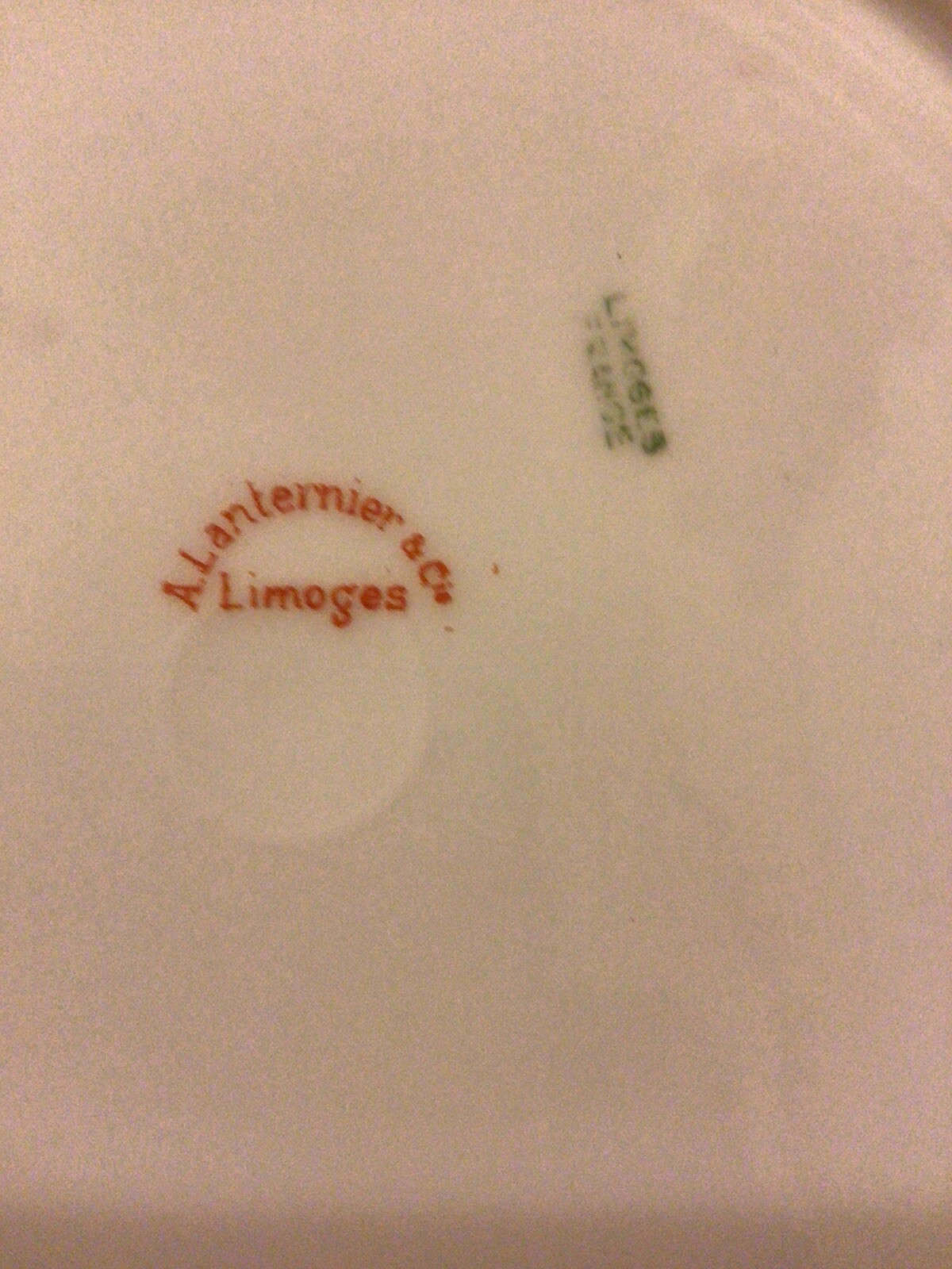 Signed Hand Painted Limoge Plate With Plums eBay