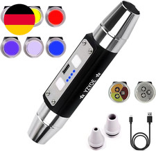 Sechs Leds Wiederaufladbare Edelstein Taschenlampe Jade Bewertung Licht, Super H