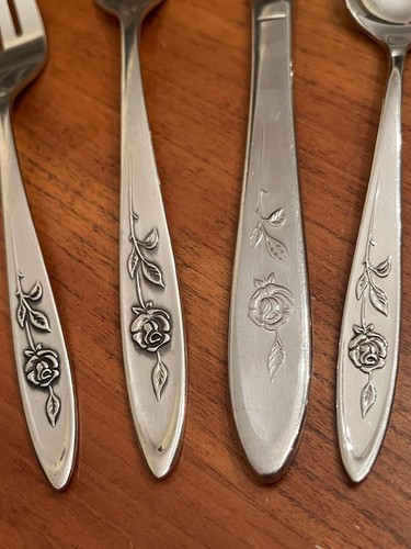Oneida Community MY ROSE Stainless Flatware - Choice - Picture 3 of 32