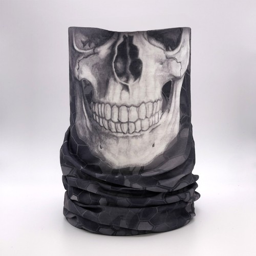 Mens Tactical Snood Scarf Headover Neck Warmer Face Mask Gaiter Airsoft Camo - Picture 40 of 54
