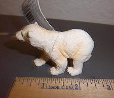 Safari Ltd 273429 Polar Bear cub Figurine, 3 inches long, beautiful collectible