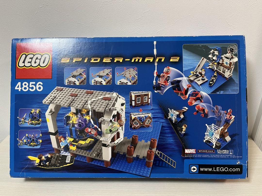 LEGO Spider-Man Doc Ock's Hideout 4856 In 2004 New Retired