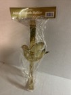 2 Vintage Golden Dove Metal Wreath Holder And Jingle Bell Wreath Holder — photo 4