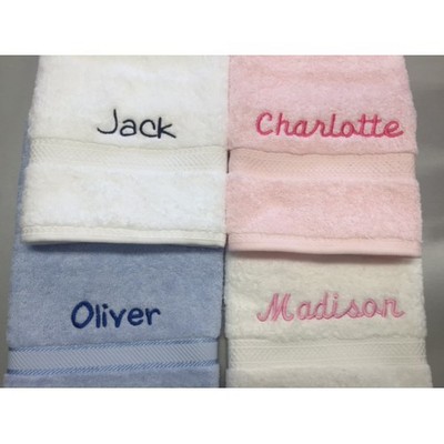 customised baby towel