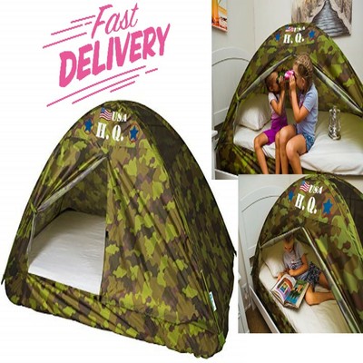 camo bed tent