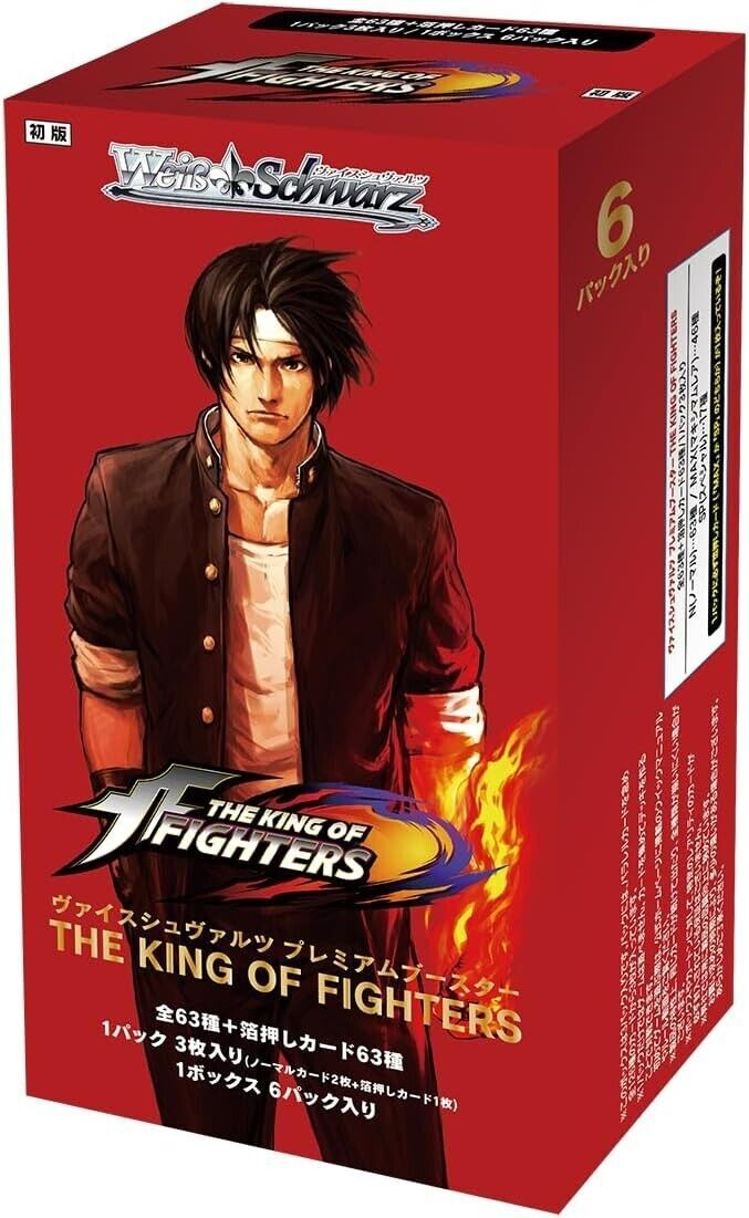 Bushiroad The King Of Fighters Premium Weiss Schwarz Booster