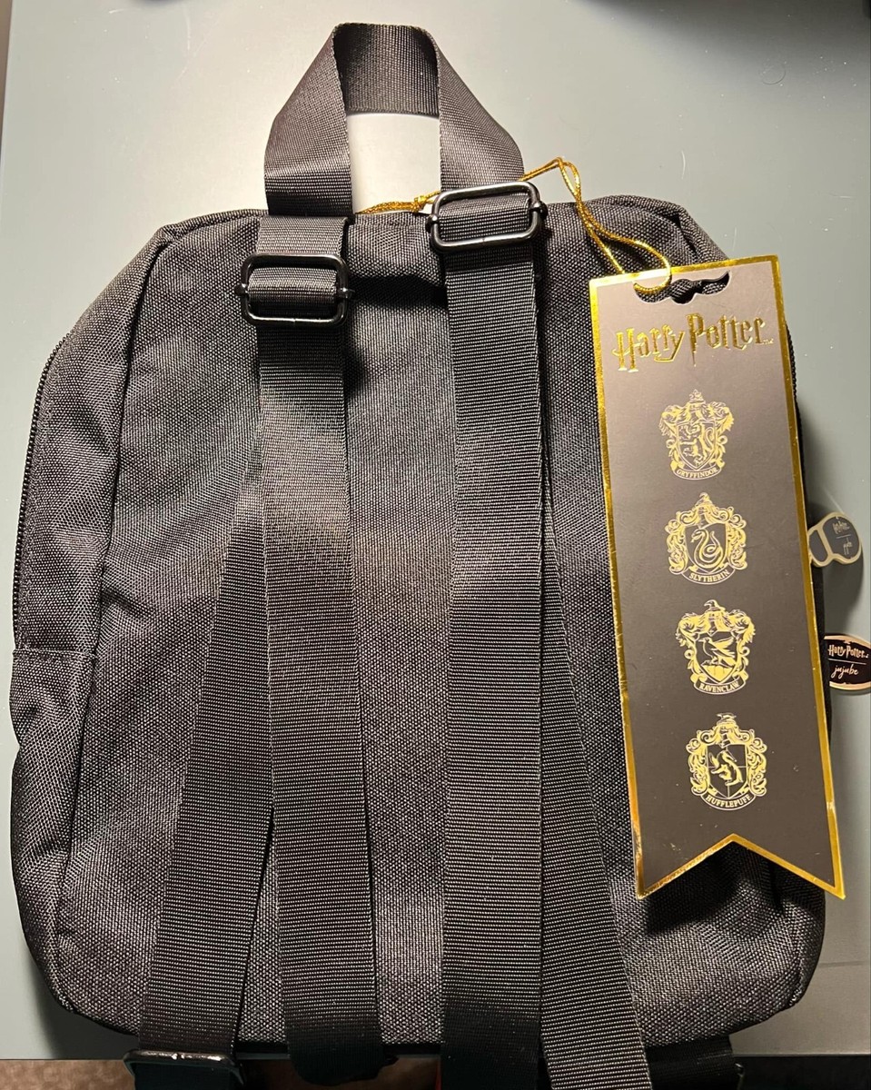 Harry Potter JuJuBe Mischief Managed Mini Black Backpack with Logo JuJuBe Mischief Managed Harry Potter Petite Mini Backpack  main image 4