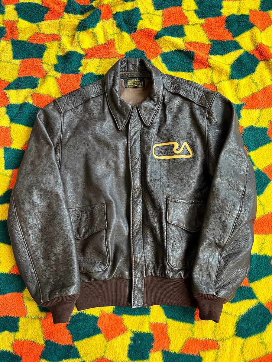 vanson leather bomber jacket