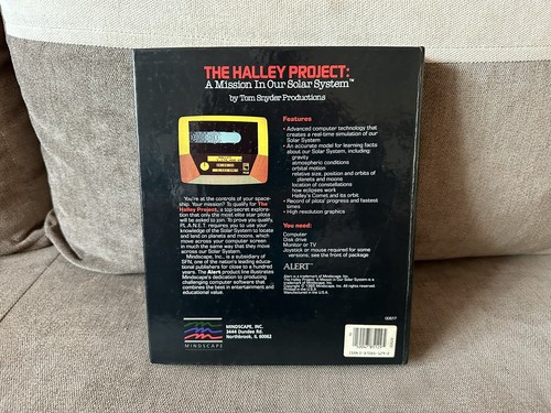 The Halley Project: A Mission In Our Solar System - US Box Edition Atari 5,25” - Picture 2 of 13
