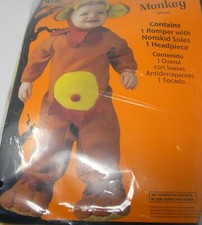 Infant MONKEY Halloween Costume 6-12 months