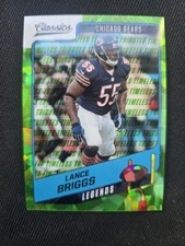 2021 Panini Classics - Legends Lance Briggs #123 Timeless Tributes Green /25